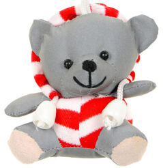 ODBLASK MIŚ MASKOTKA RED