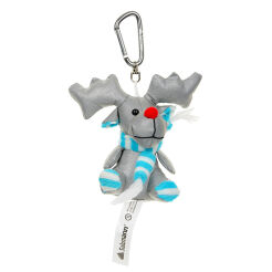 ODBLASK RENIFER MASKOTKA BLUE