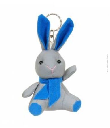 ODBLASK KRÓLIK MASKOTKA BLUE