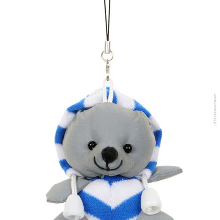 ODBLASK MIŚ MASKOTKA BLUE