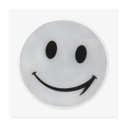 NAKLEJKA ODBLASKOWA SREBRNA 5CM ŚREDNICY