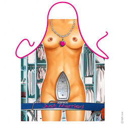 FARTUSZEK TUŻ PO ŚLUBIE